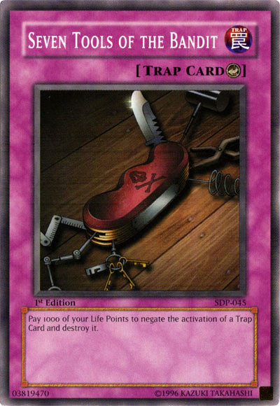 Seven Tools of the Bandit [SDP-045] Common Yu-Gi-Oh!
