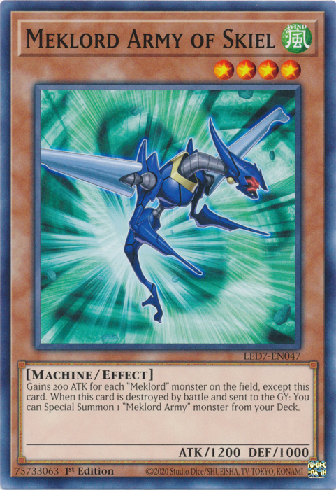 Meklord Army of Skiel [LED7-EN047] Common Yu-Gi-Oh!