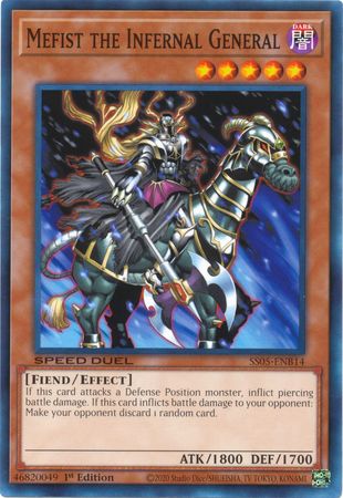 Mefist the Infernal General [SS05-ENB14] Common Yu-Gi-Oh!