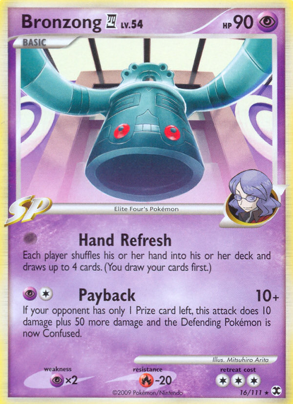 Bronzong (16/111) [Platinum: Rising Rivals] Pokémon