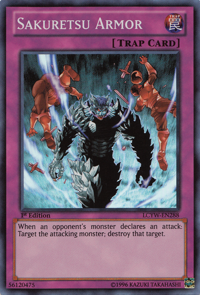 Sakuretsu Armor [LCYW-EN288] Super Rare Yu-Gi-Oh!