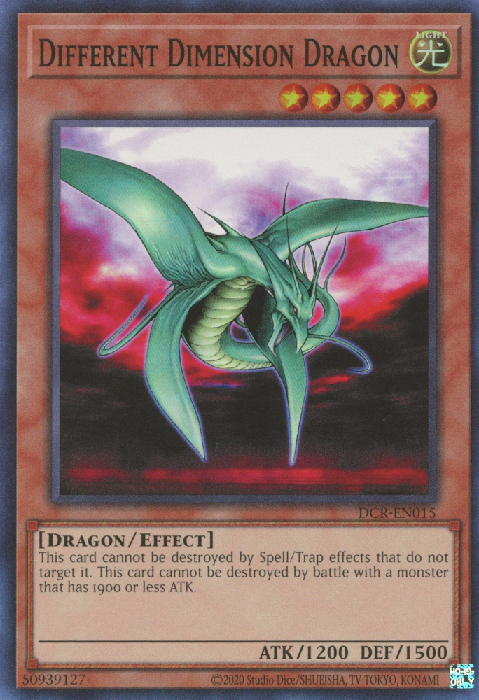 Different Dimension Dragon [DCR-EN015] Super Rare Yu-Gi-Oh!