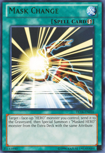 Mask Change (Green) [DL14-EN016] Rare Yu-Gi-Oh!
