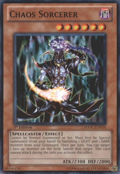 Chaos Sorcerer [SDDC-EN014] Common Yu-Gi-Oh!