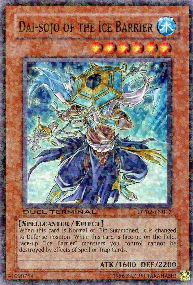 Dai-sojo of the Ice Barrier [DT02-EN017] Super Rare Yu-Gi-Oh!