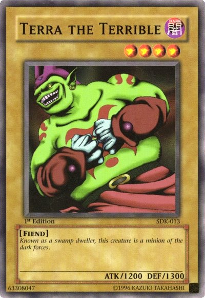 Terra the Terrible [SDK-013] Common Yu-Gi-Oh!