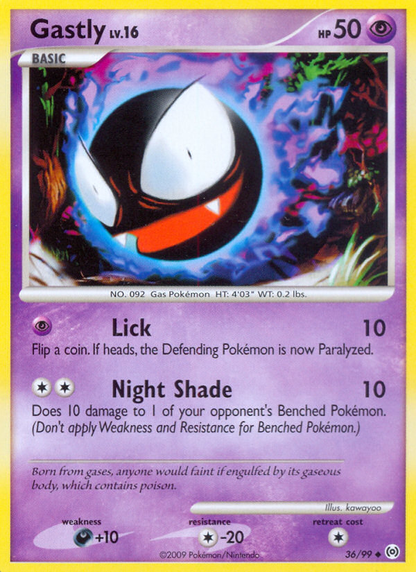 Gastly (36/99) [Platinum: Arceus] Pokémon