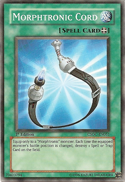 Morphtronic Cord [CSOC-EN051] Common Yu-Gi-Oh!