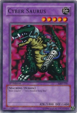 Cyber Saurus [MRD-105] Common Yu-Gi-Oh!