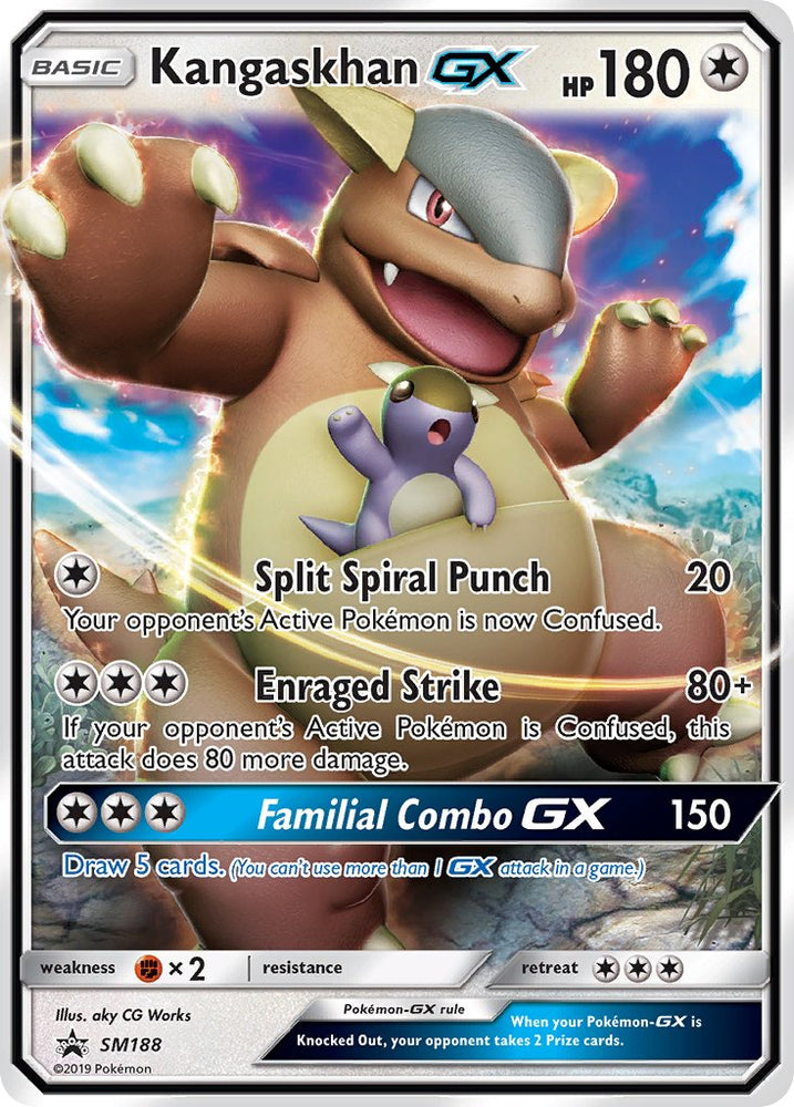 Kangaskhan GX (SM188) [Sun & Moon: Black Star Promos] Pokémon