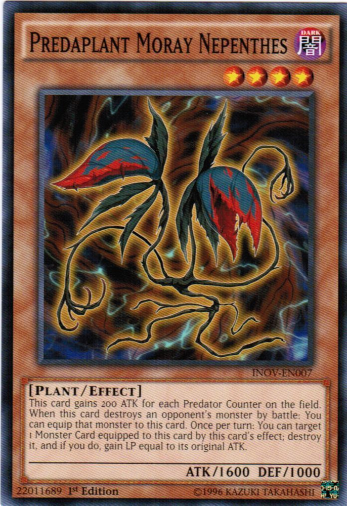 Predaplant Moray Nepenthes [INOV-EN007] Common Yu-Gi-Oh!