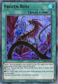 Frozen Rose (Green) [LDS2-EN119] Ultra Rare Yu-Gi-Oh!