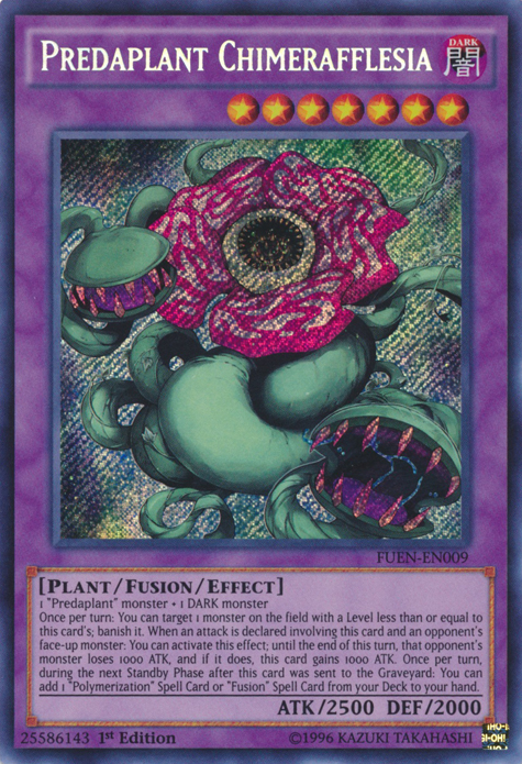 Predaplant Chimerafflesia [FUEN-EN009] Secret Rare Yu-Gi-Oh!