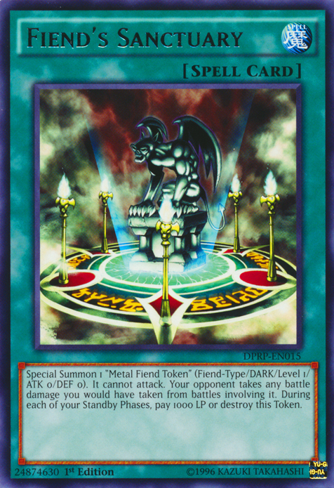 Fiend's Sanctuary [DPRP-EN015] Rare Yu-Gi-Oh!