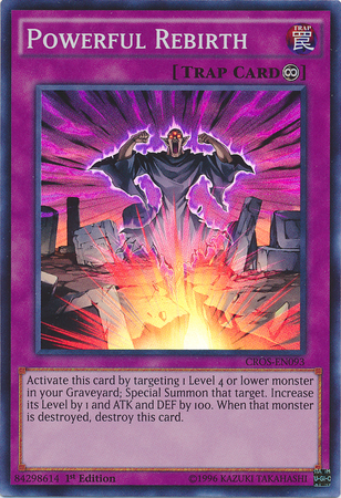 Powerful Rebirth [CROS-EN093] Super Rare Yu-Gi-Oh!