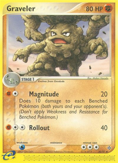 Graveler (30/97) [EX: Dragon] Pokémon