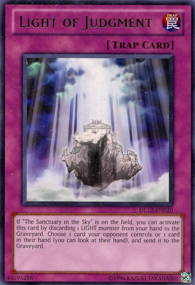 Light of Judgment (Green) [DL12-EN020] Rare Yu-Gi-Oh!