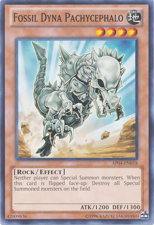 Fossil Dyna Pachycephalo [AP04-EN018] Common Yu-Gi-Oh!