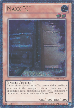 Maxx "C" [AP04-EN002] Ultimate Rare Yu-Gi-Oh!