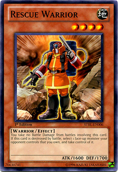 Rescue Warrior [STBL-EN006] Common Yu-Gi-Oh!