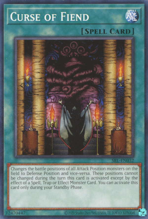 Curse of Fiend [SRL-EN032] Short Print Yu-Gi-Oh!