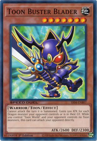 Toon Buster Blader [SS04-ENB07] Common Yu-Gi-Oh!