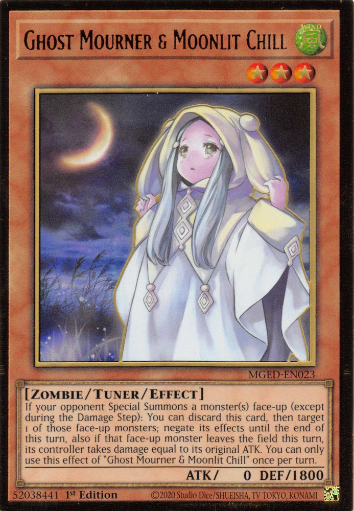 Ghost Mourner & Moonlit Chill [MGED-EN023] Gold Rare Yu-Gi-Oh!