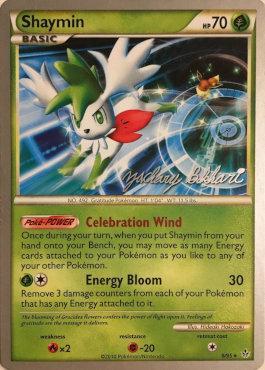 Shaymin (8/95) (CMT - Zachary Bokhari) [World Championships 2012] Pokémon