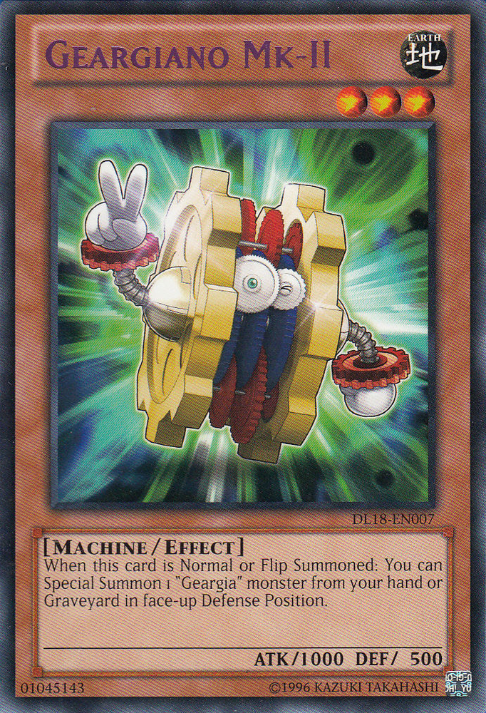 Geargiano Mk-II (Purple) [DL18-EN007] Rare Yu-Gi-Oh!