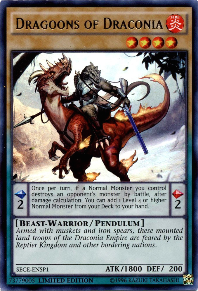 Dragoons of Draconia [SECE-ENSP1] Ultra Rare Yu-Gi-Oh!