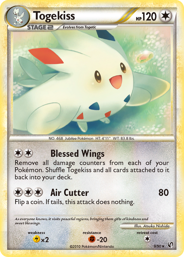 Togekiss (9/90) [HeartGold & SoulSilver: Undaunted] Pokémon