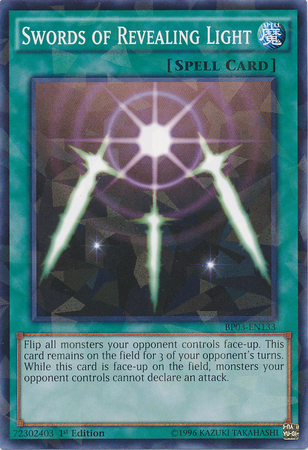 Swords of Revealing Light [BP03-EN133] Shatterfoil Rare Yu-Gi-Oh!