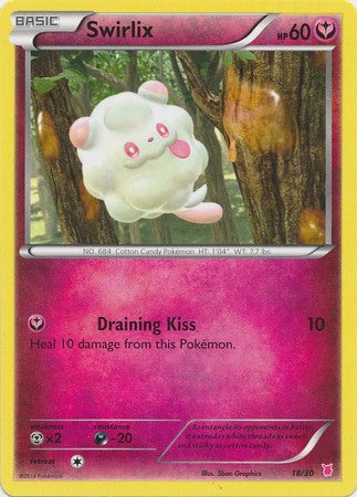 Swirlix (18/30) [XY: Trainer Kit 1 - Wigglytuff] Pokémon