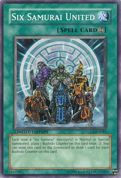Six Samurai United [GLD2-EN042] Common Yu-Gi-Oh!