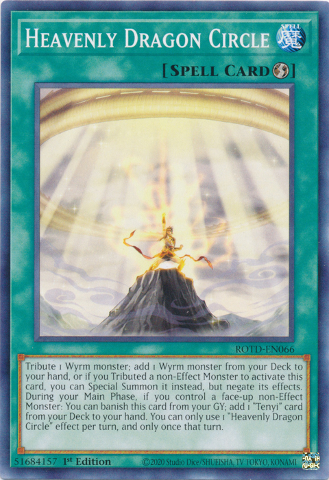 Heavenly Dragon Circle [ROTD-EN066] Common Yu-Gi-Oh!