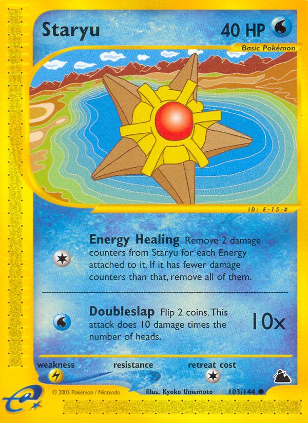 Staryu (103/144) [Skyridge] Pokémon