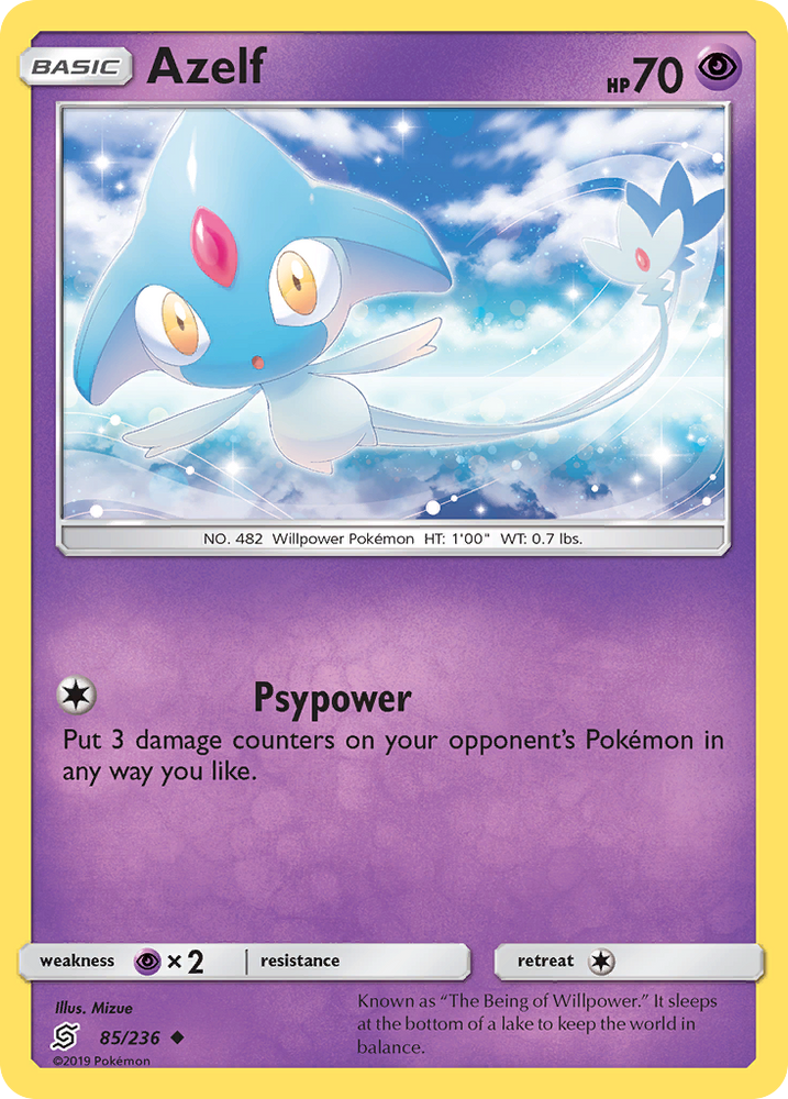 Azelf (85/236) [Sun & Moon: Unified Minds] Pokémon