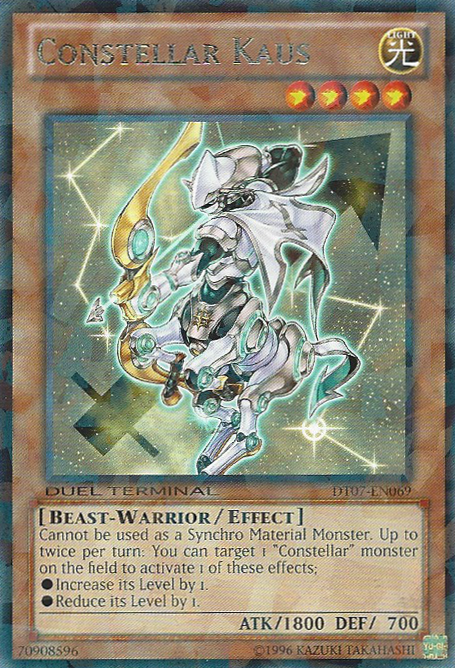 Constellar Kaus [DT07-EN069] Rare Yu-Gi-Oh!