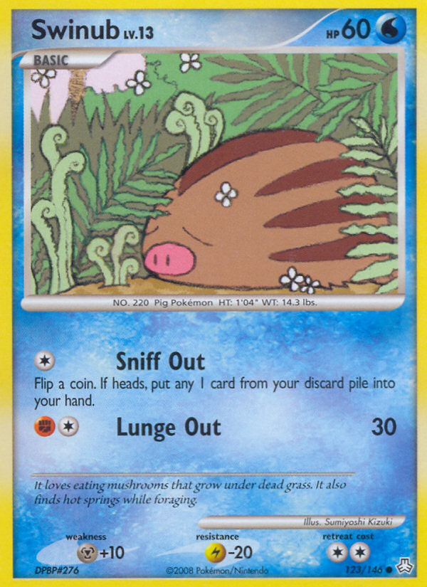 Swinub (123/146) [Diamond & Pearl: Legends Awakened] Pokémon