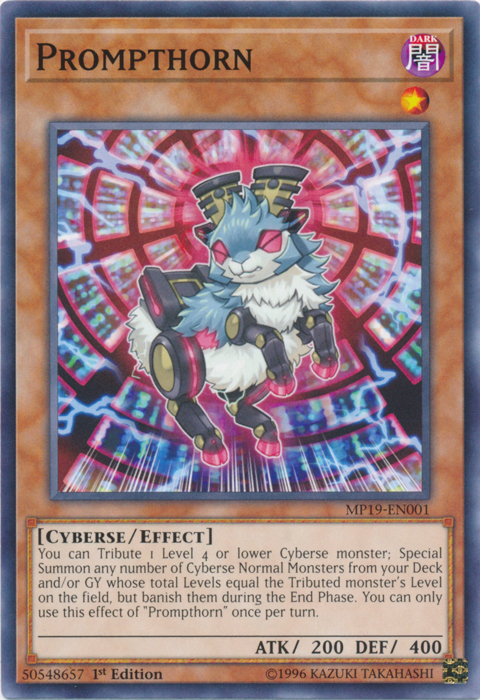 Prompthorn [MP19-EN001] Common Yu-Gi-Oh!