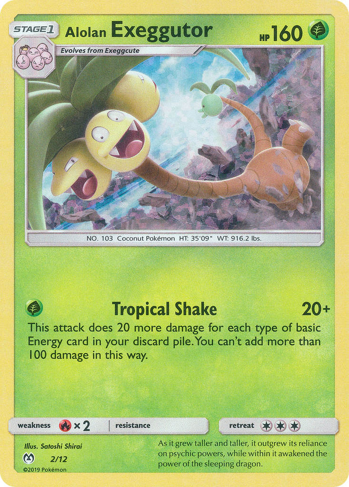 Alolan Exeggutor (2/12) [McDonald's Promos: 2019 Collection] Pokémon