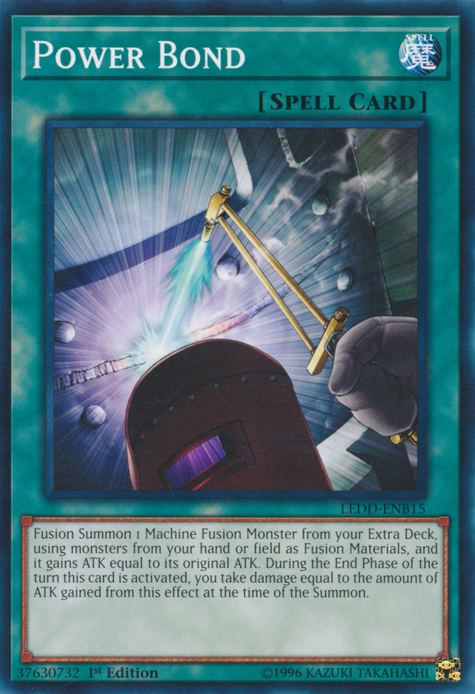 Power Bond [LEDD-ENB15] Common Yu-Gi-Oh!