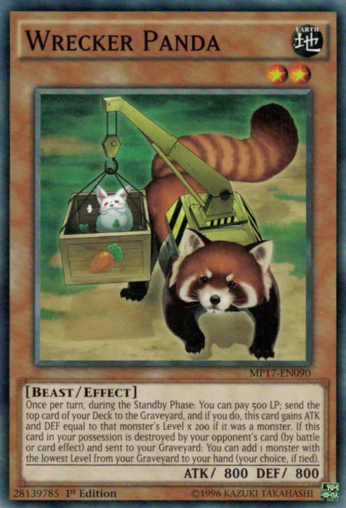 Wrecker Panda [MP17-EN090] Common Yu-Gi-Oh!
