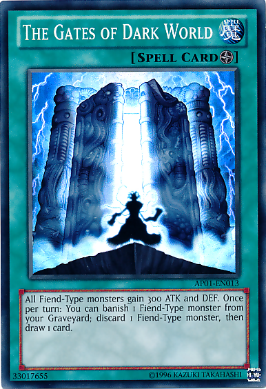 The Gates of Dark World [AP01-EN013] Super Rare Yu-Gi-Oh!