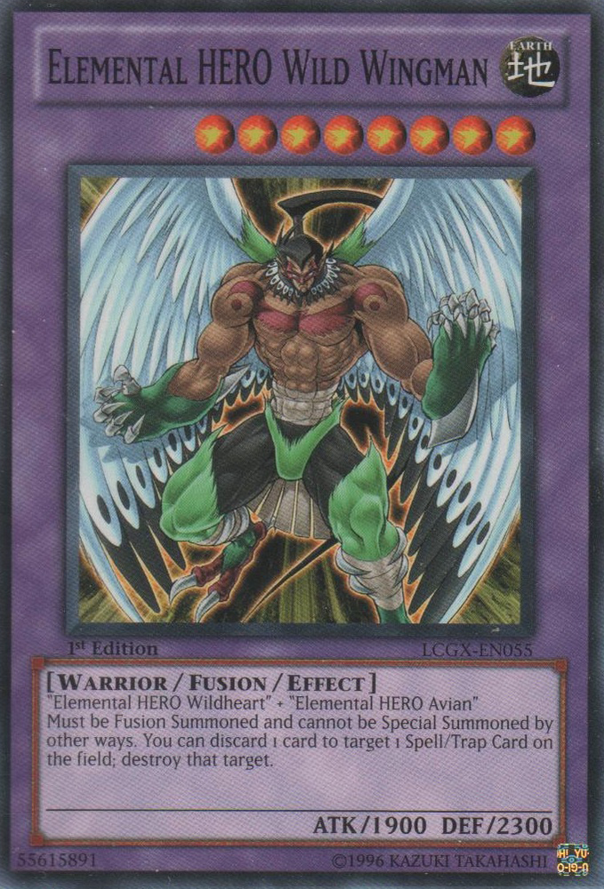 Elemental HERO Wild Wingman [LCGX-EN055] Common Yu-Gi-Oh!