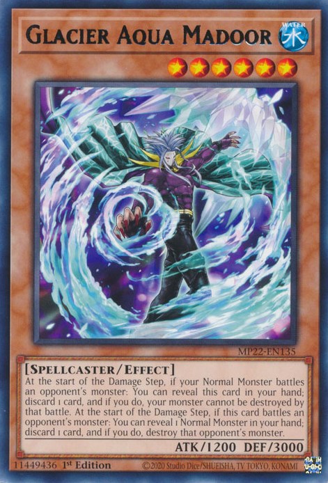 Glacier Aqua Madoor [MP22-EN135] Rare Yu-Gi-Oh!