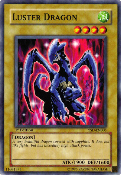 Luster Dragon [YSD-EN005] Common Yu-Gi-Oh!