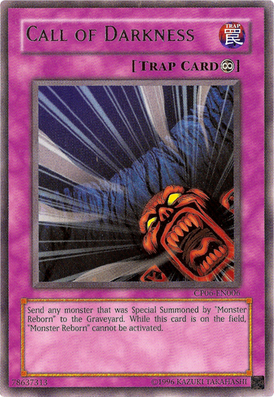 Call of Darkness [CP06-EN006] Rare Yu-Gi-Oh!