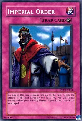 Imperial Order [PSV-EN104] Secret Rare Yu-Gi-Oh!