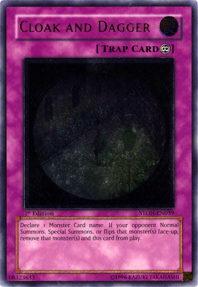 Cloak and Dagger [STON-EN059] Ultimate Rare Yu-Gi-Oh!